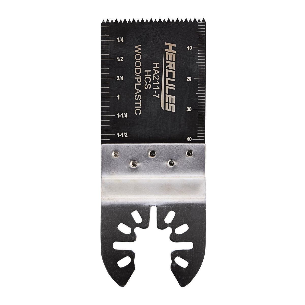 HERCULES - 1-3/8 in. High-Carbon Steel Plunge/Flush Cut Blade for Oscillating Multi-Tools - 56492