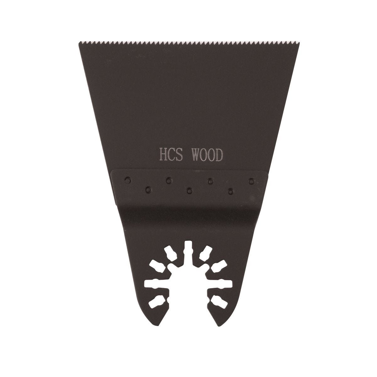 WARRIOR - Hoja de corte ancha de acero al alto carbono de 2-1/2 pulgadas para herramientas oscilantes multiusos - 61818