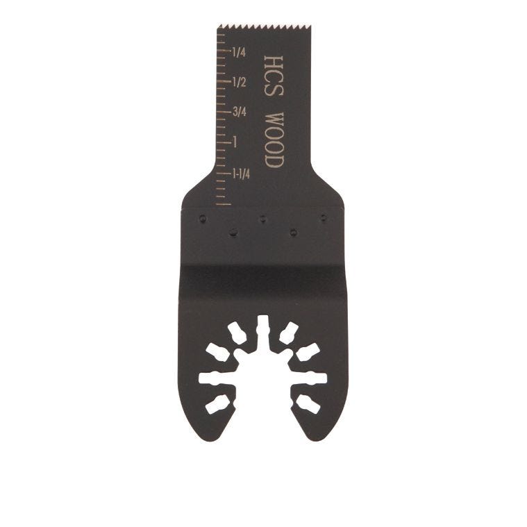 WARRIOR - 3/4 in. Plunge/Flush Cutting Blade for Oscillating Multi-Tools - 61833