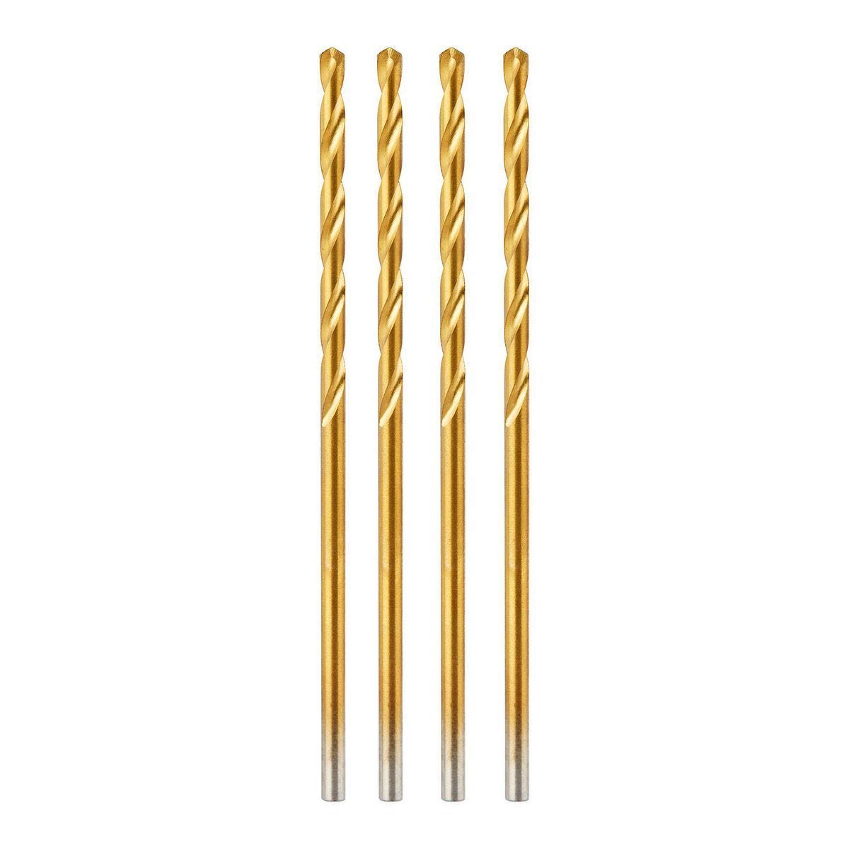 Juego de brocas de titanio BAUER 1/16 pulgada, 4 piezas | 64899