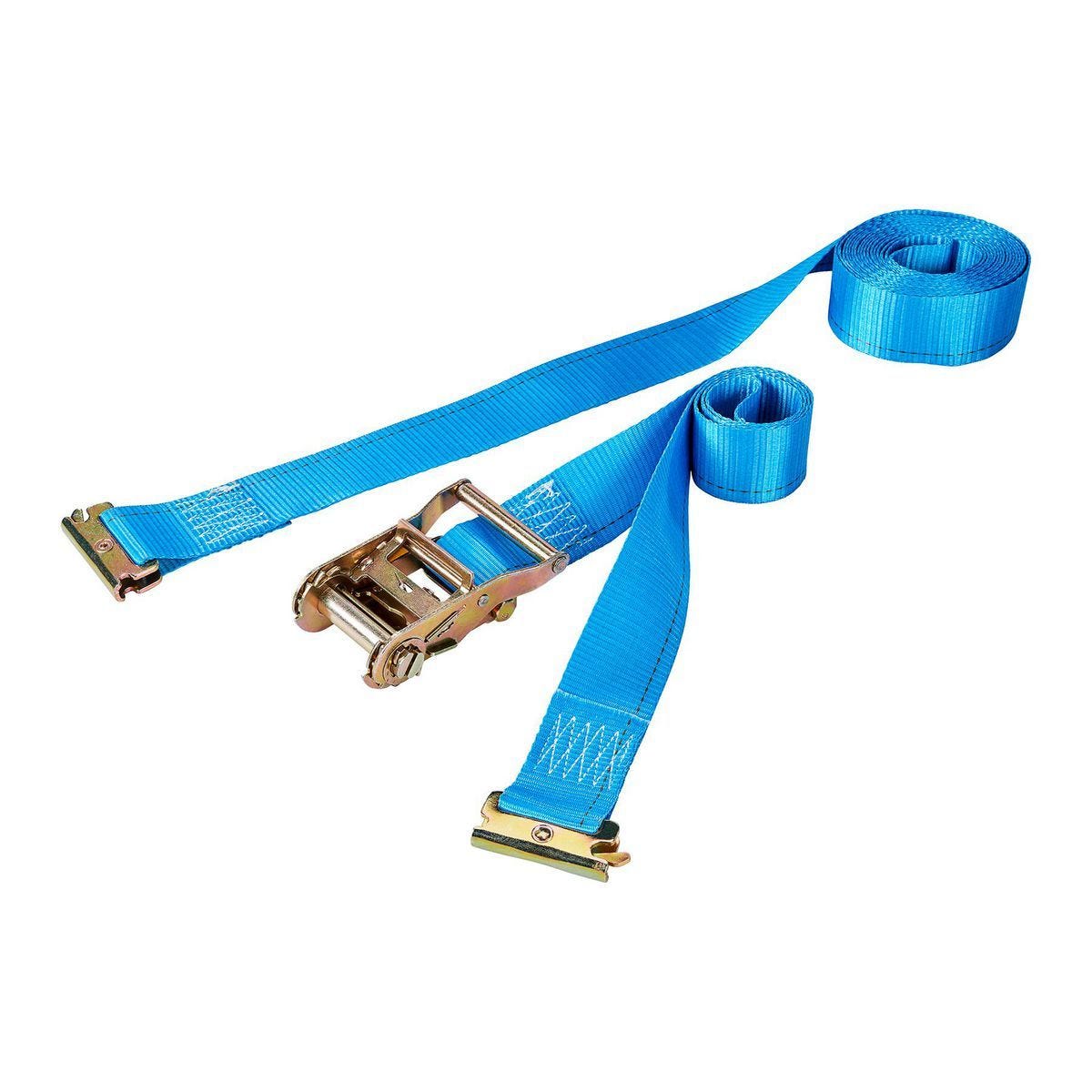 Correa de amarre con trinquete para E-Track, capacidad de 1467 lb, 2 pulg x 20 pies | 70971