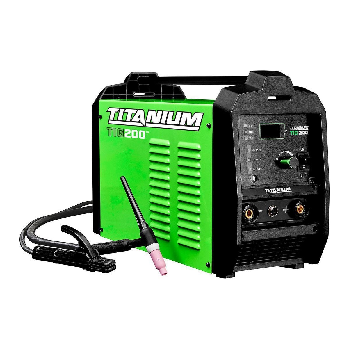 Soldadora TIG 200™ Professional AC/DC TITANIUM con entrada 120/240V | TI-TIG200
