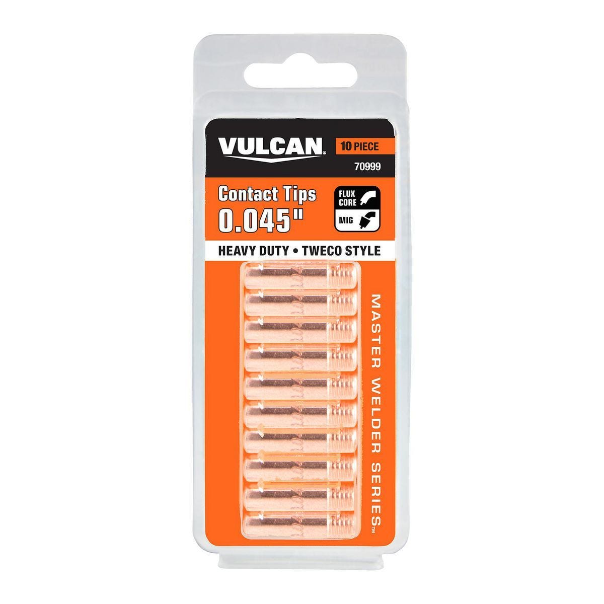 Puntas de contacto para soldadura MIG 0.045 pulgadas, paquete de 10 | 70999