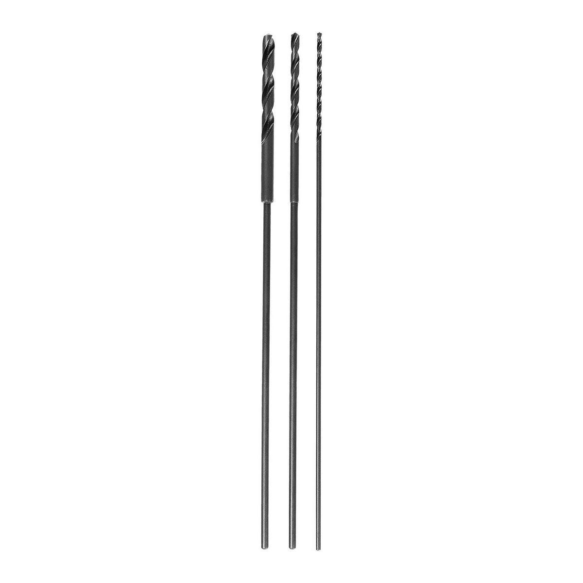 Juego de 3 Brocas Largas para Madera de 1/4", 7/16" y 5/8" x 25 Pulgadas | 70927