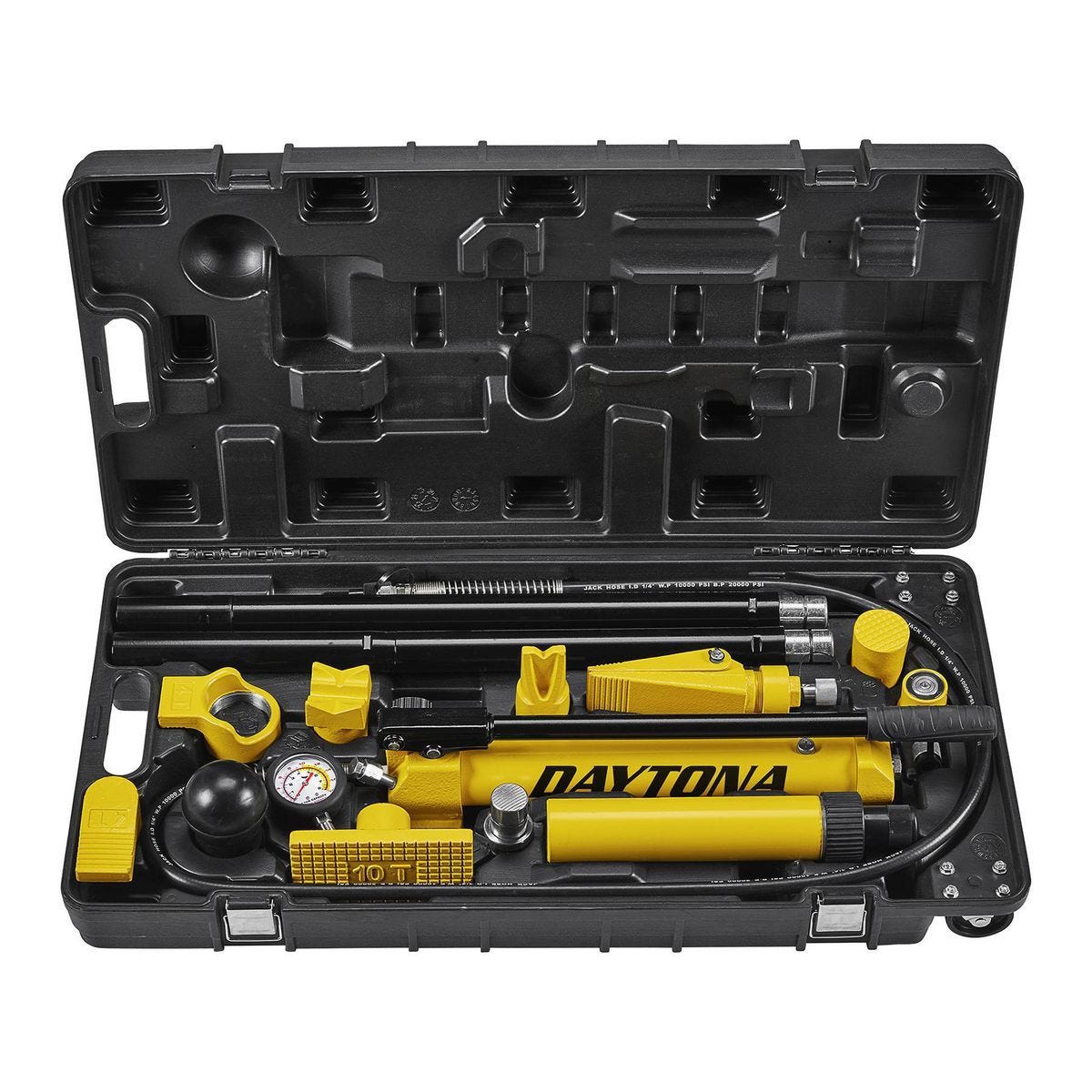 Kit profesional de reparación de carrocería hidráulico de 10 toneladas DAYTONA | DPHEK10T