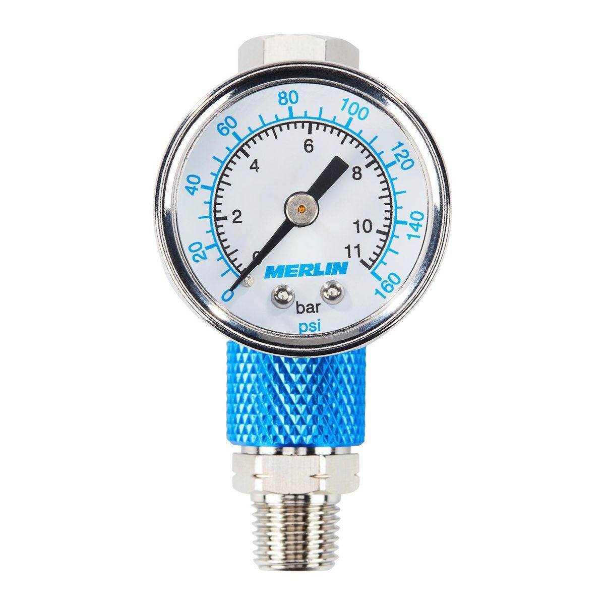 Válvula de control de flujo de aire con manómetro de 1/4 pulg. NPT | 70939