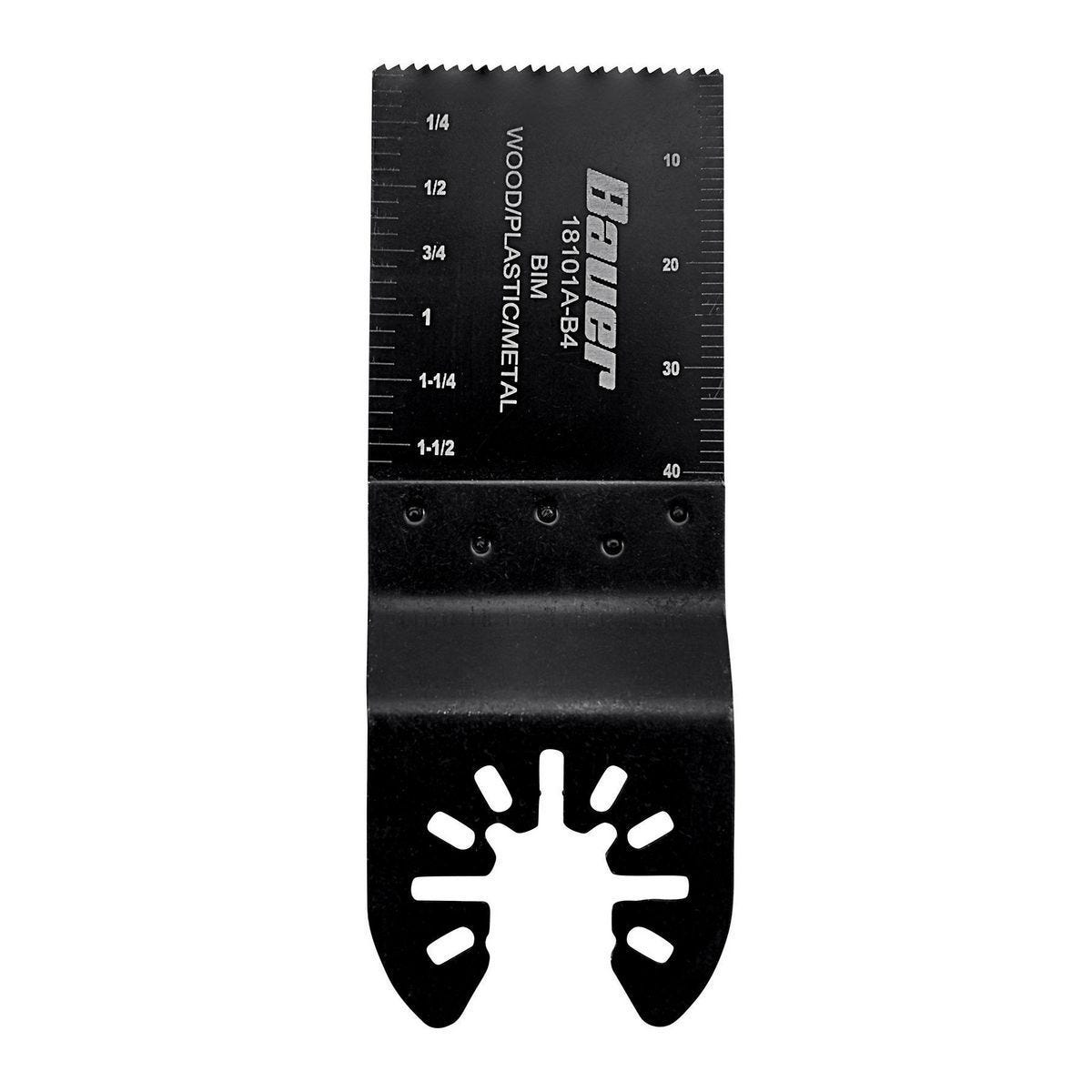 Hoja de sierra bimetal para cortes a ras y de inmersión de 1-3/8 pulgadas para herramientas oscilantes multiusos | 64951