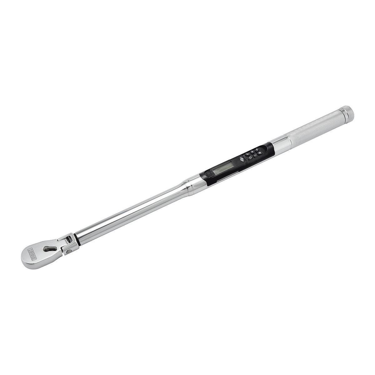 Llave de torque digital profesional con cabezal flexible de 1/2 pulgada, rango de 12.5 a 250 ft-lb | DATW12-250