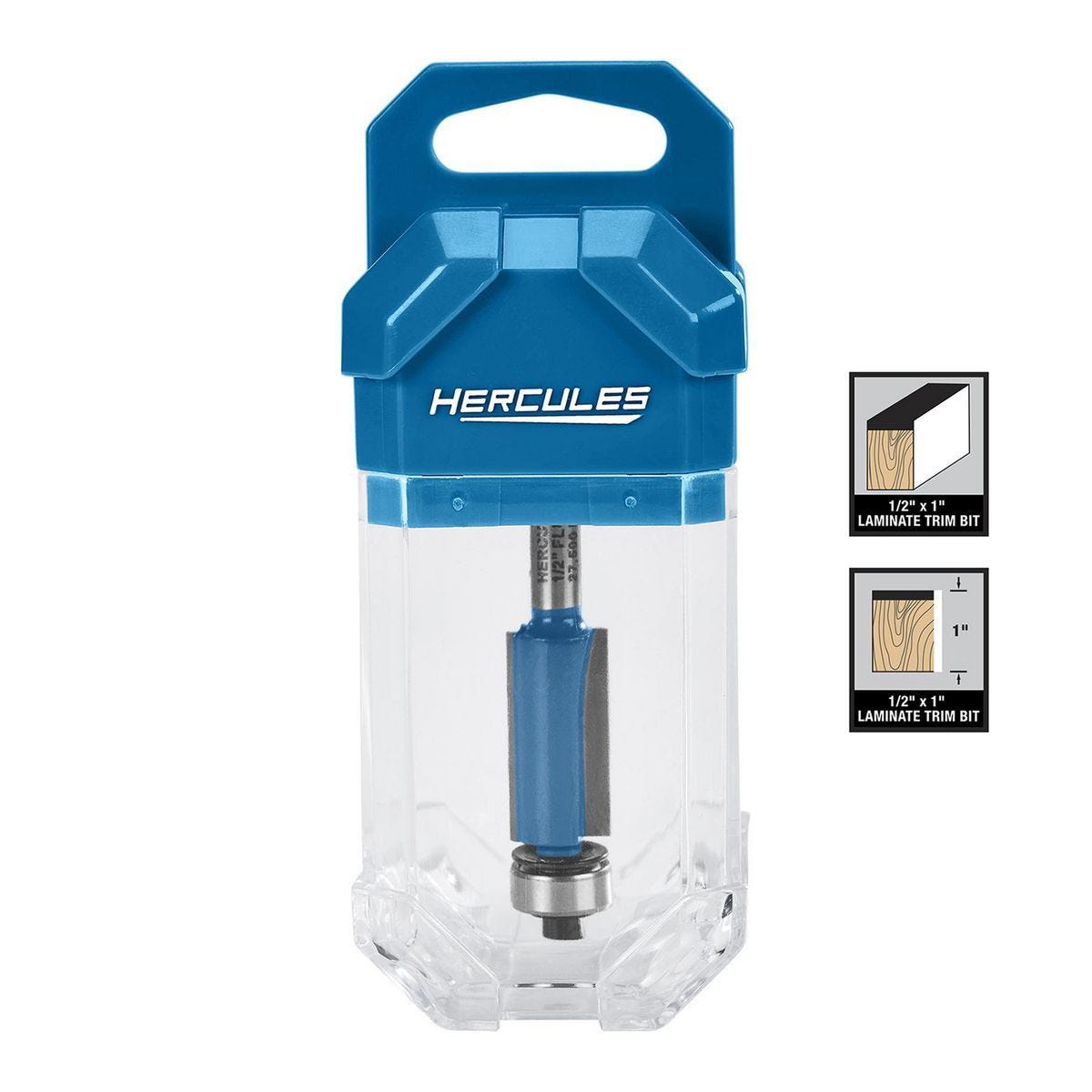Fresa de recorte para laminado HERCULES de 1/2 pulg. x 1 pulg. con vástago de 1/4 pulg. | HA182-7