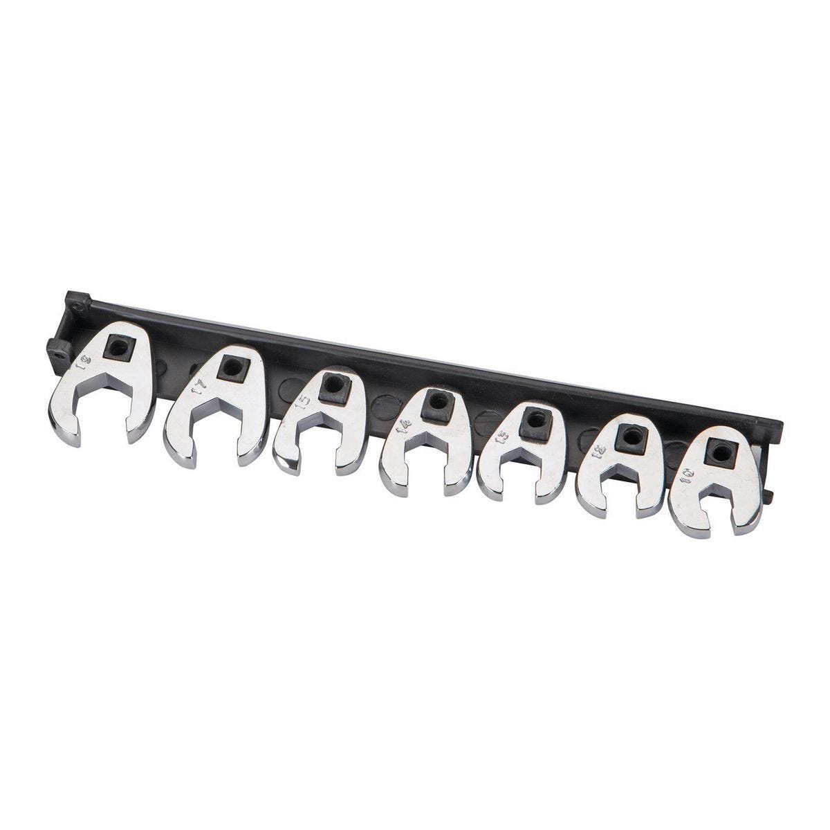 Juego de llaves de boca tipo crowfoot para tuercas de cono métricas de 3/8 pulgadas, 7 piezas | 68999
