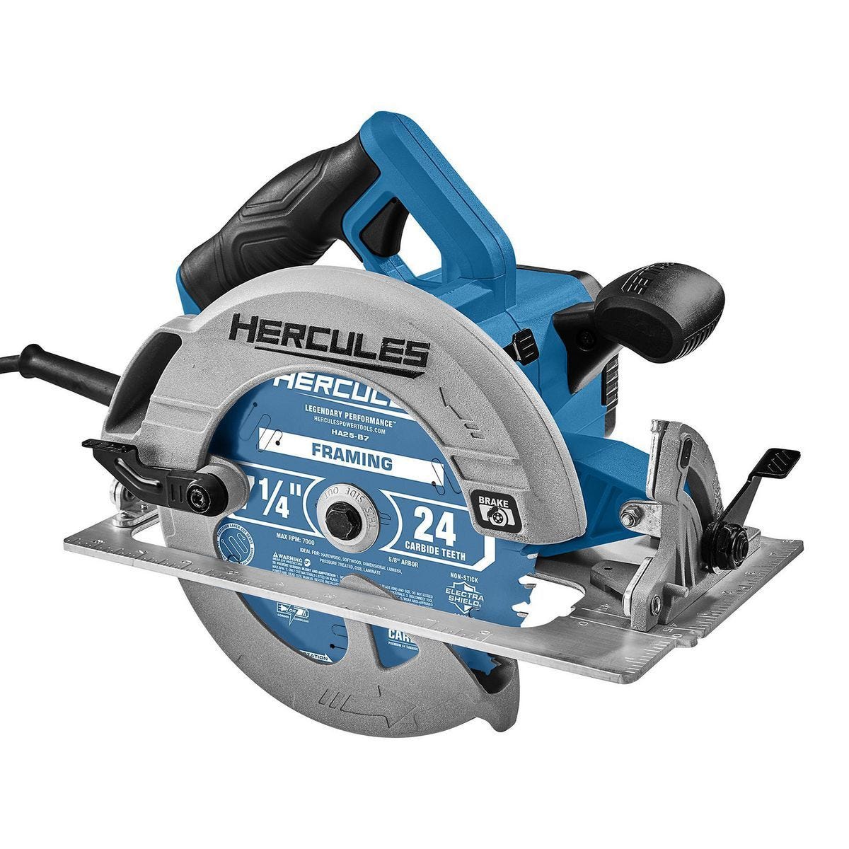 Sierra circular HERCULES HE72 de 7-1/4 pulgadas y 15 amperes | 57240