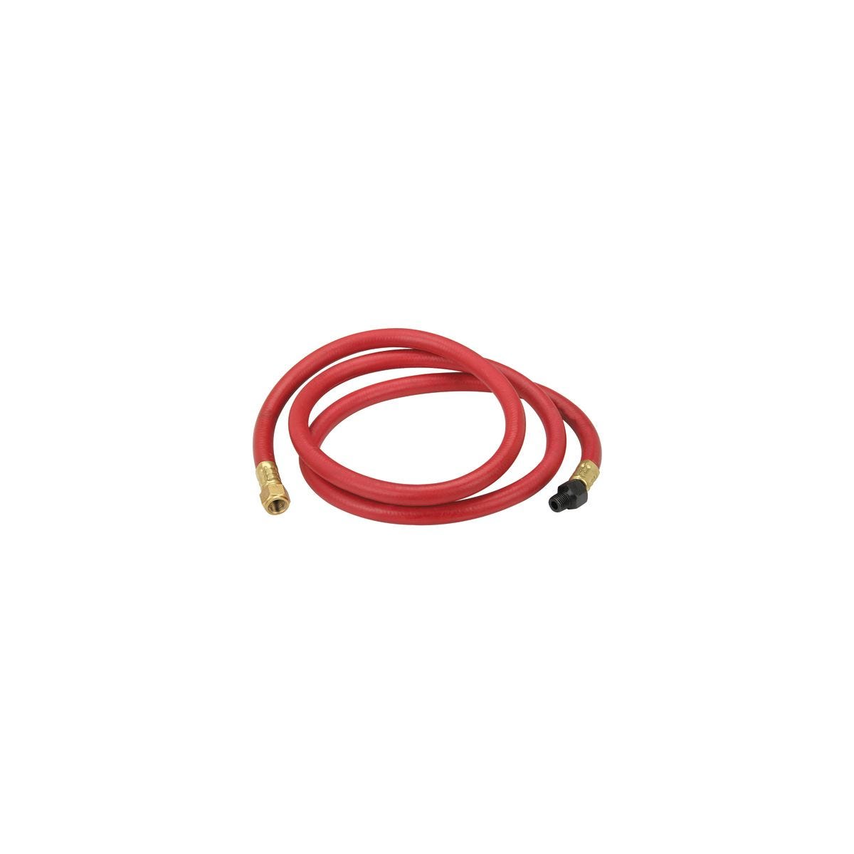 Manguera de aire giratoria de 3/8 pulg. x 5 pies con conexiones NPT de 1/4 pulg. | 98943