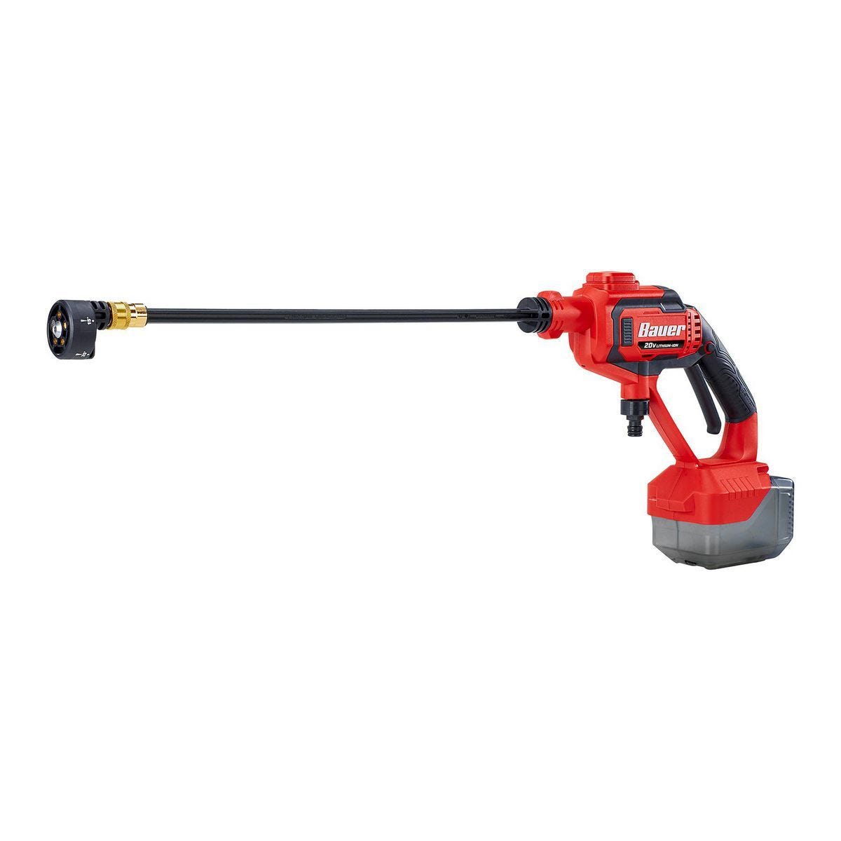 Lavadora de presión portátil inalámbrica BAUER 20V, herramienta sola | 22143C-B