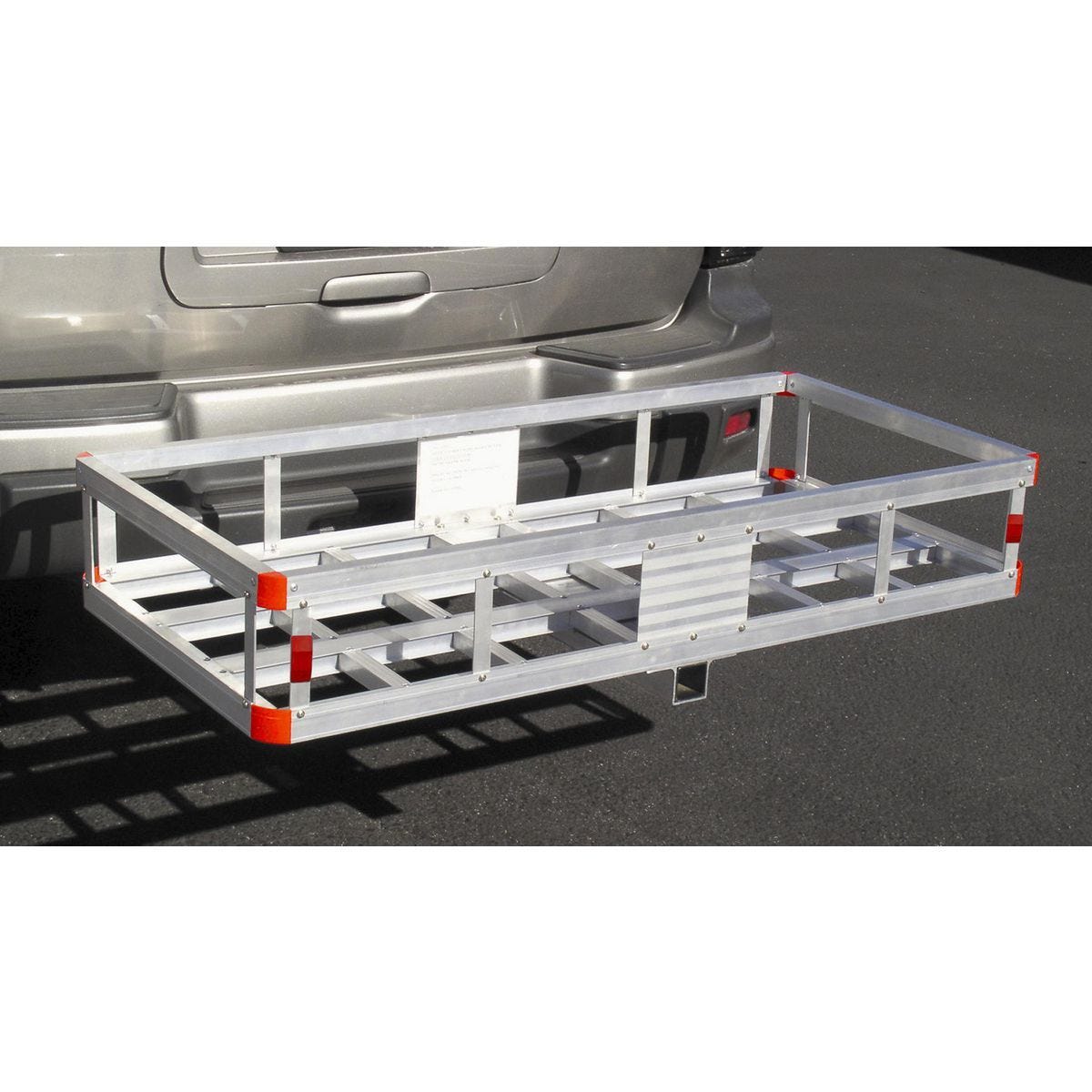Portacargas de aluminio con capacidad de 500 lb para enganche de remolque | 92655