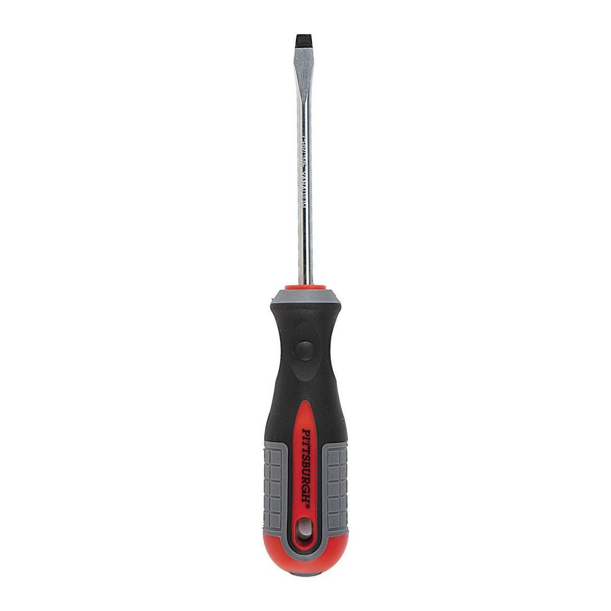 Destornillador plano de 1/4 pulg. x 4 pulg. con mango texturizado | 94604
