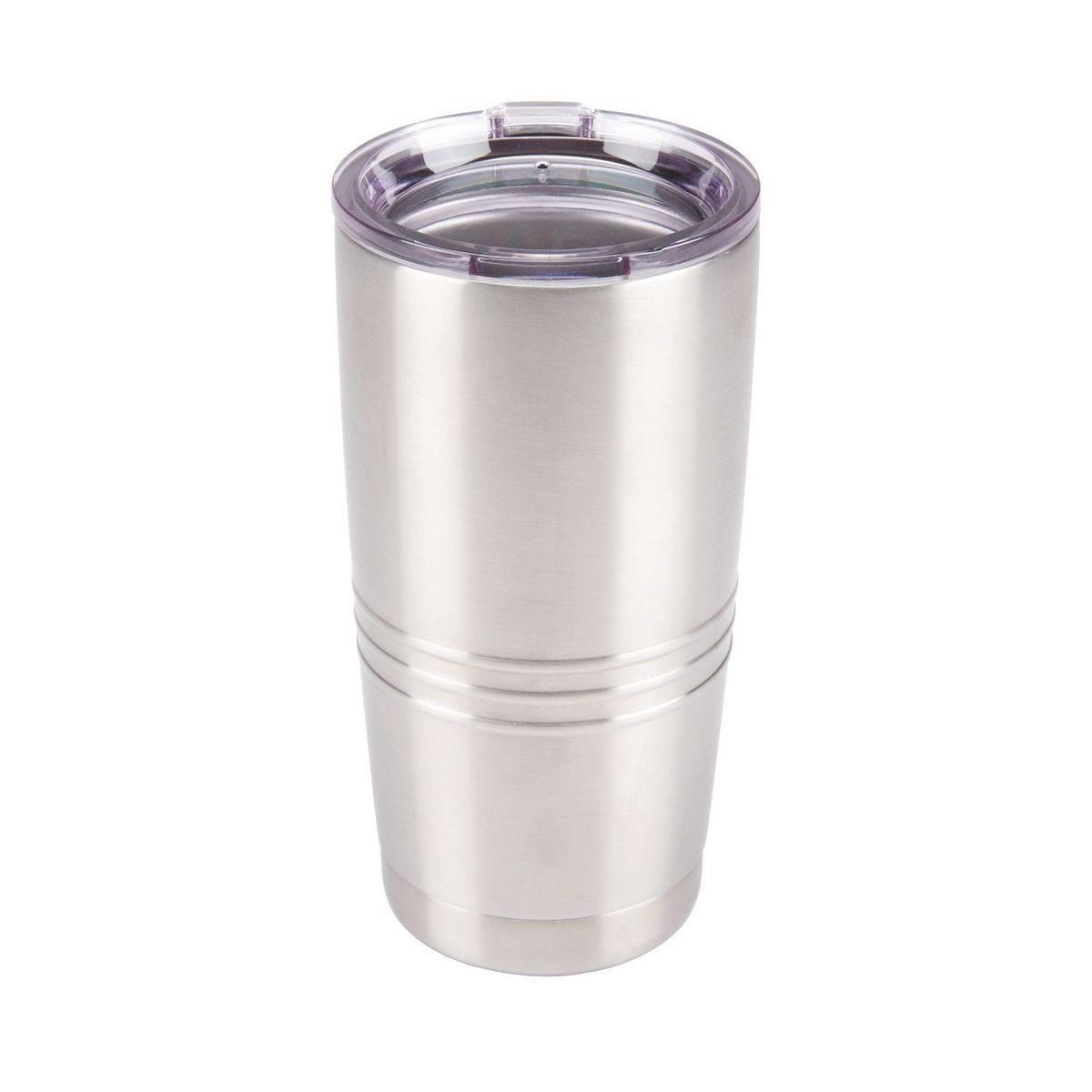 Taza de acero inoxidable aislada de doble pared de 20 oz para viaje | 64100