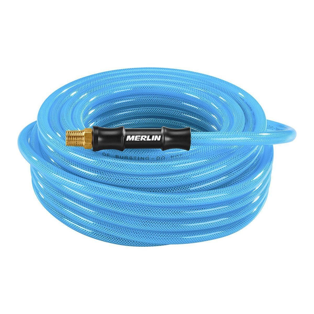 Manguera de aire de poliuretano de 1/4 pulg. x 50 pies, con conexiones NPT de 1/4 pulg. | 58542
