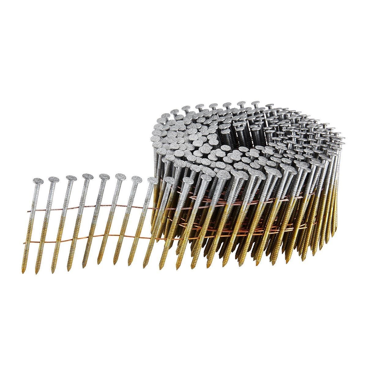 Clavos galvanizados para siding en rollo de 2-1/4 pulgadas, paquete de 3000 | 56625