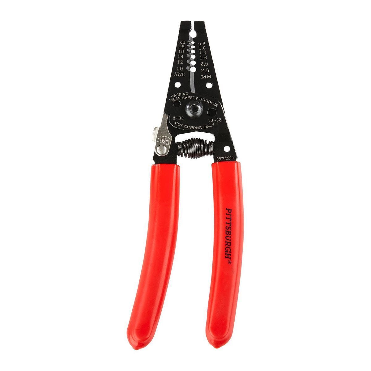 Pelacables con cortador de 7 pulgadas para cables 10-20 AWG y tornillos 8-32 y 10-32 | 98410