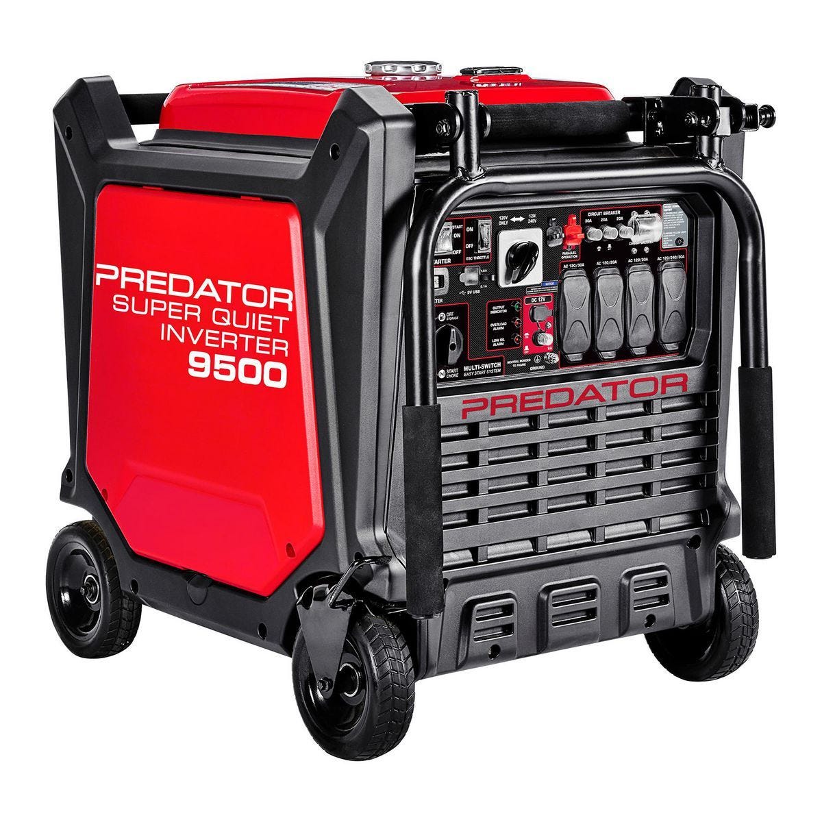 Generador Inverter Predator 9500 Watts Super Silencioso con Tecnología CO Secure | 71365
