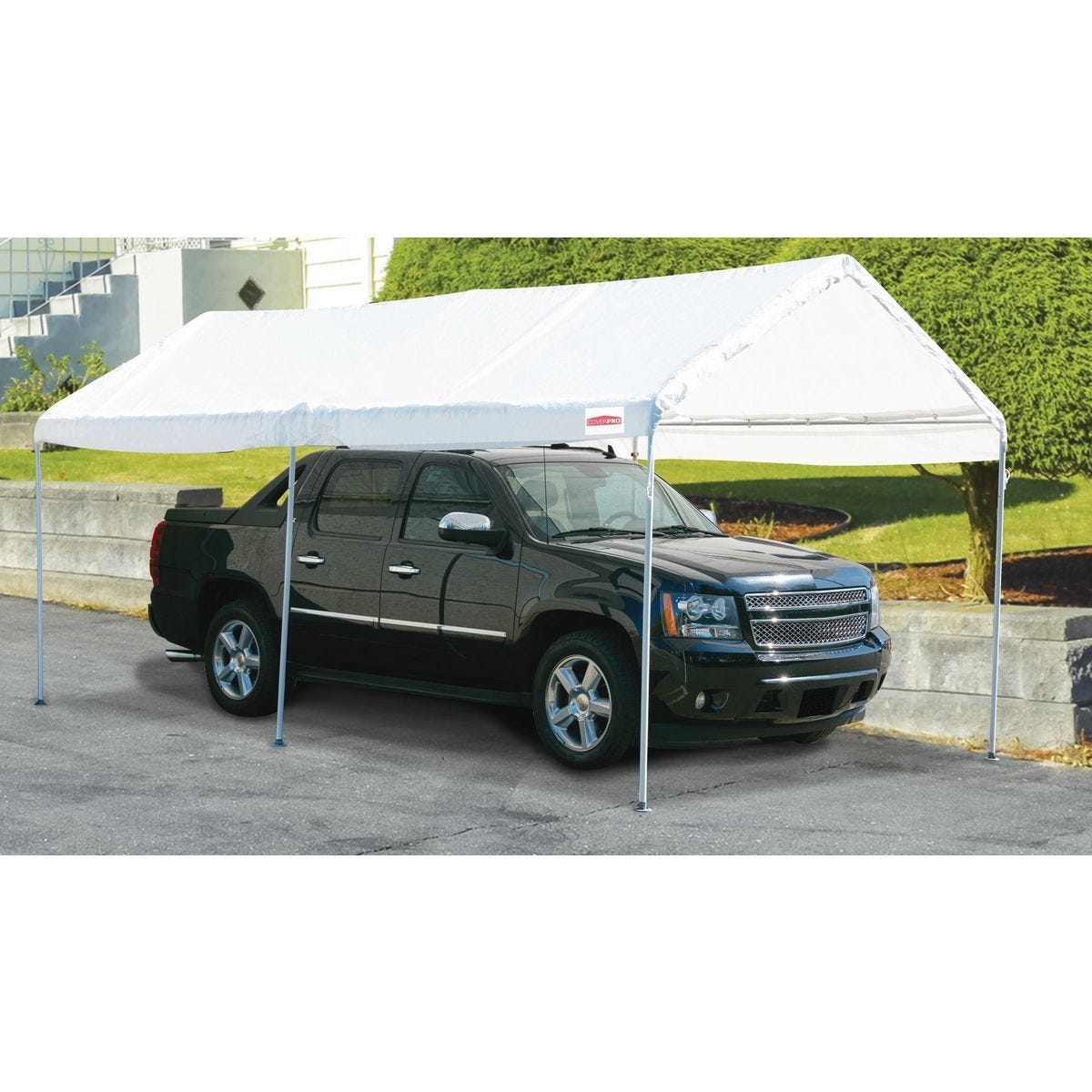 Carpa portátil para auto de 10 x 20 pies, protección contra el clima | 63054
