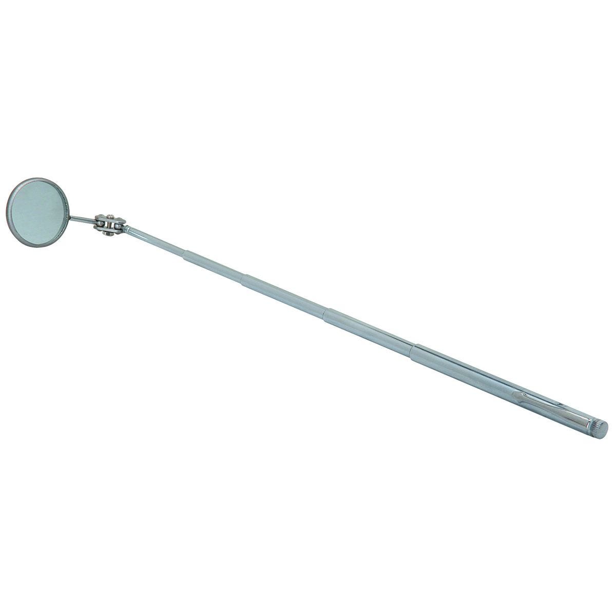 Espejo telescópico de inspección con cabeza flexible y clip de bolsillo | 7361
