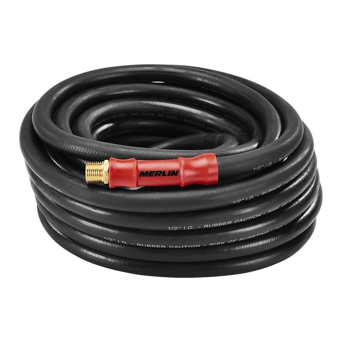Manguera de aire de caucho de 1/2 pulgada x 50 pies con conexiones NPT de 1/2 pulgada | 58564