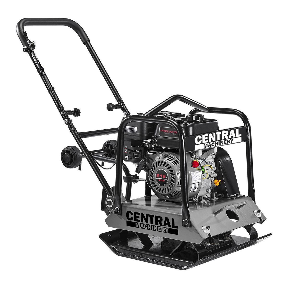 Compactadora de placa de 7 HP con kit de ruedas | 70167