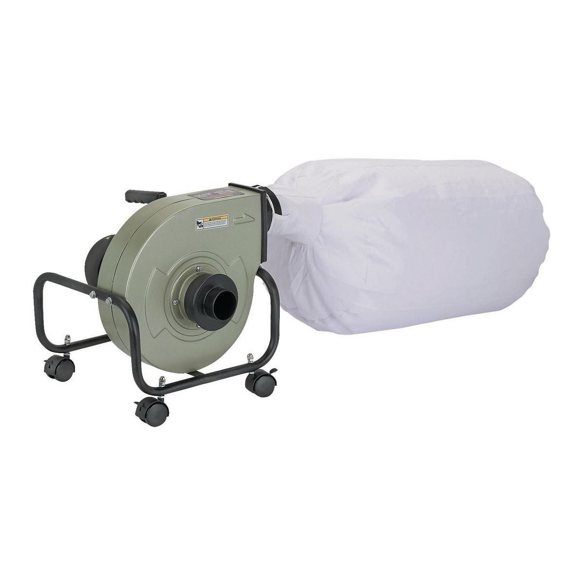 Colector de polvo portátil de 13 galones, 1 HP, 660 CFM | 31810