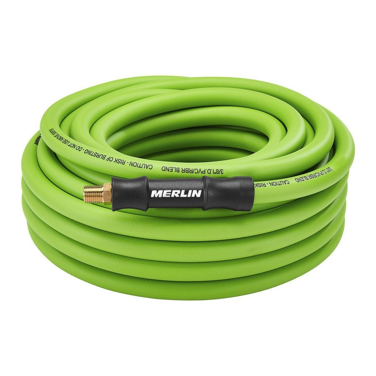 Manguera de aire híbrida PVC/goma de 3/8 pulg. x 50 pies, conexiones NPT de 1/4 pulg. | 58534