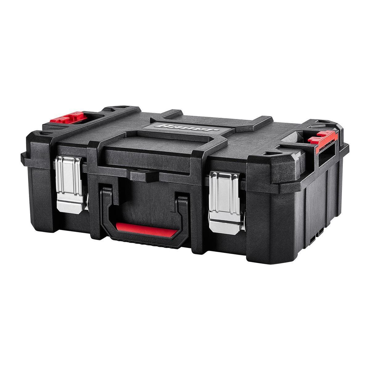 Caja de herramientas modular pequeña BAUER, resistente con 6 bandejas organizadoras | 58510