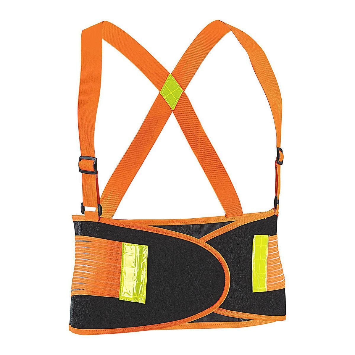 Cinturón de Soporte Lumbar con Reflector para Trabajo y Levantamiento, Talla Grande | 94235
