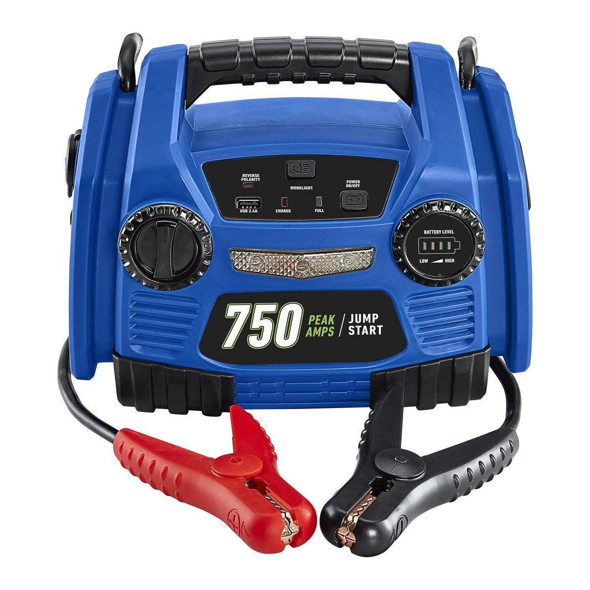 Arrancador portátil para batería de auto de 750 amperios pico y paquete de energía CEN-TECH | 57209