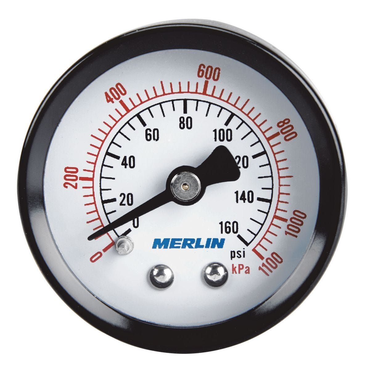 Manómetro de presión seca de 160 PSI, conexión 1/8 in. NPT | 64554