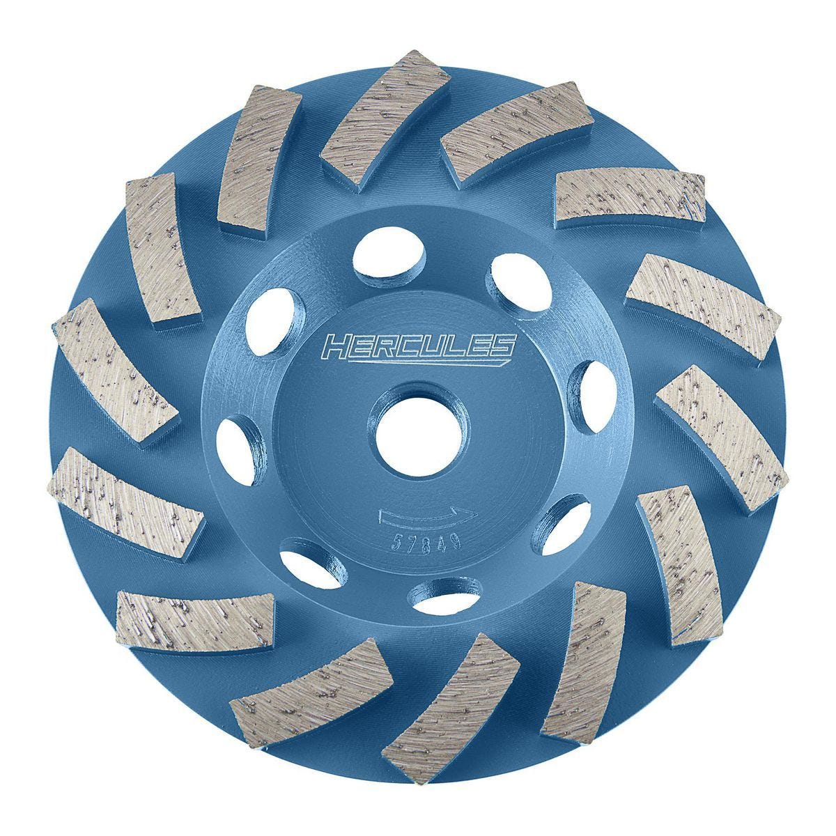 Rueda de Copa Turbo Segmentada de Diamante de 4-1/2 pulgadas HERCULES | HA217-3