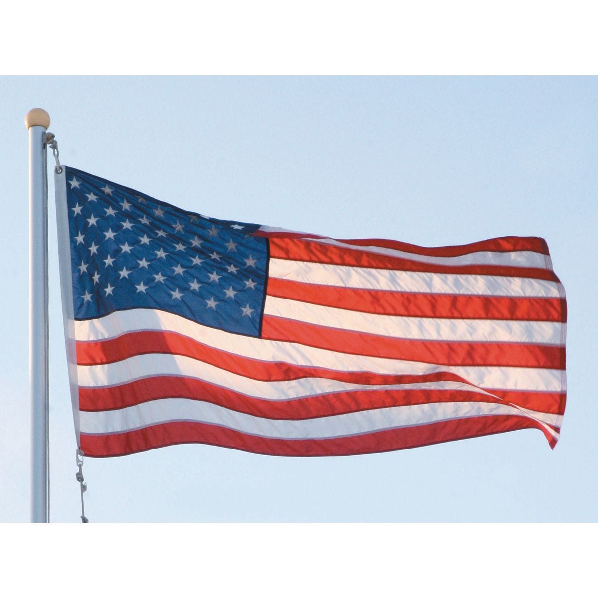 Bandera americana de 3 pies x 5 pies, poliéster resistente al clima | 64130