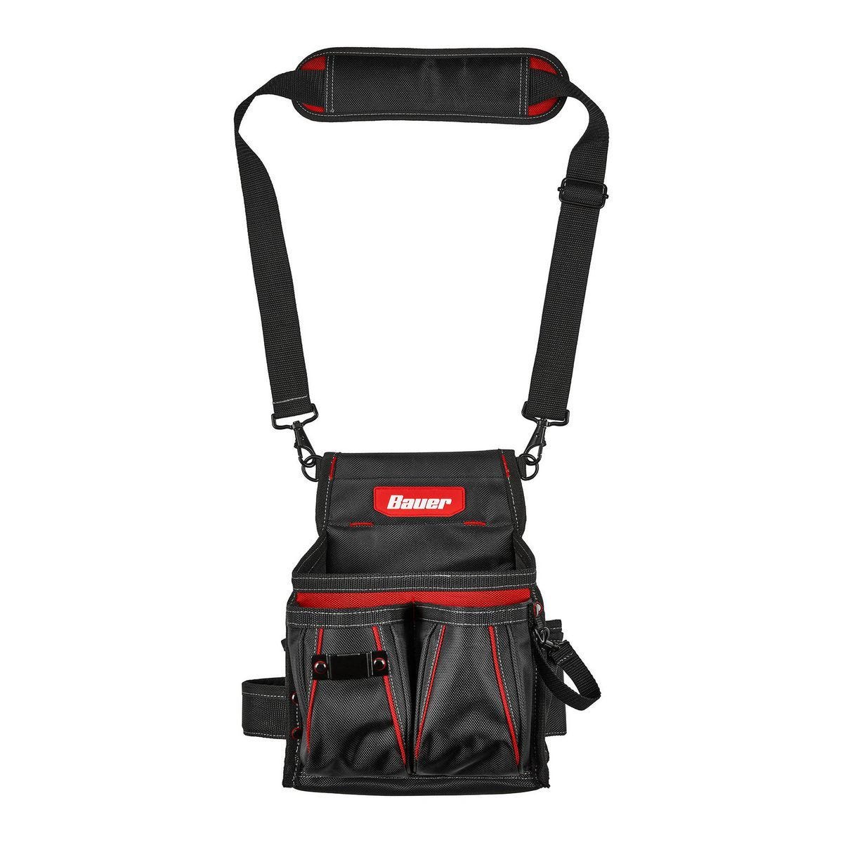 Bolsa para electricista de 23 bolsillos BAUER, parte del sistema de cinturón de herramientas pesado | 21247A-B