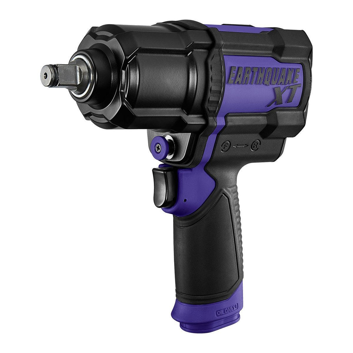 Llave de impacto neumática 1/2 pulgada, martillo gemelo, 1200 ft-lbs, color púrpura | EQ12PXT