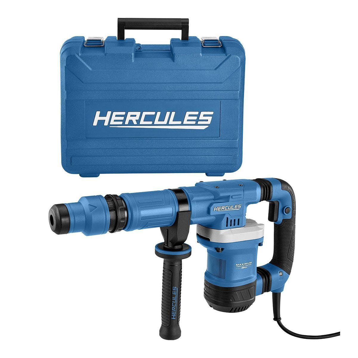 Martillo demoledor HERCULES HE33 SDS-MAX de 10 Amp y 12 lb con control máximo de vibración | 56846
