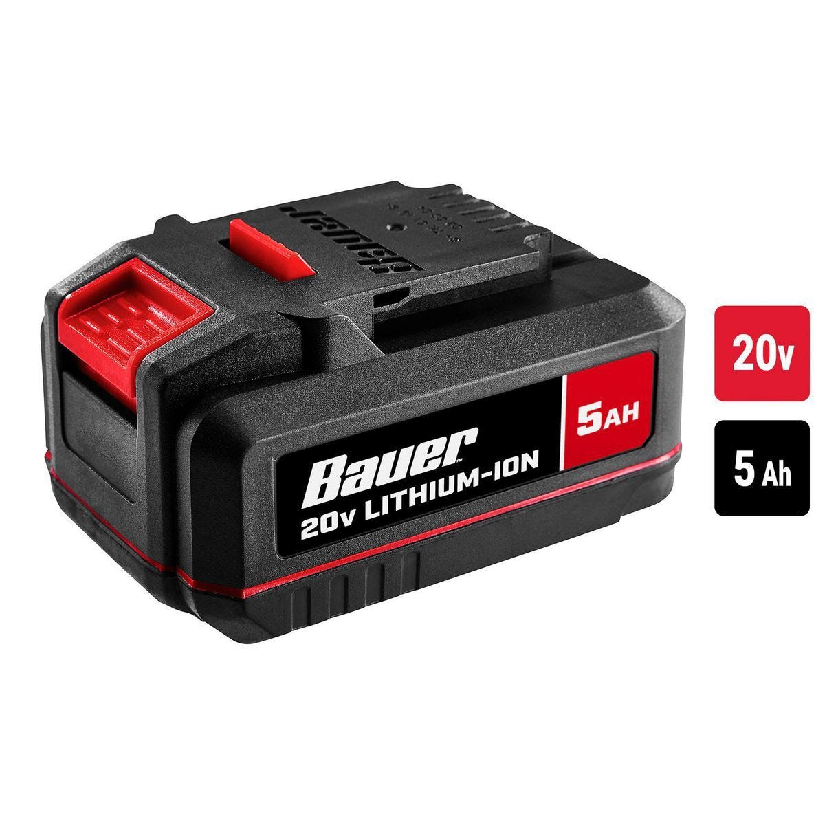 Batería de litio-ion BAUER 20V de alta capacidad 5 Ah | 57007