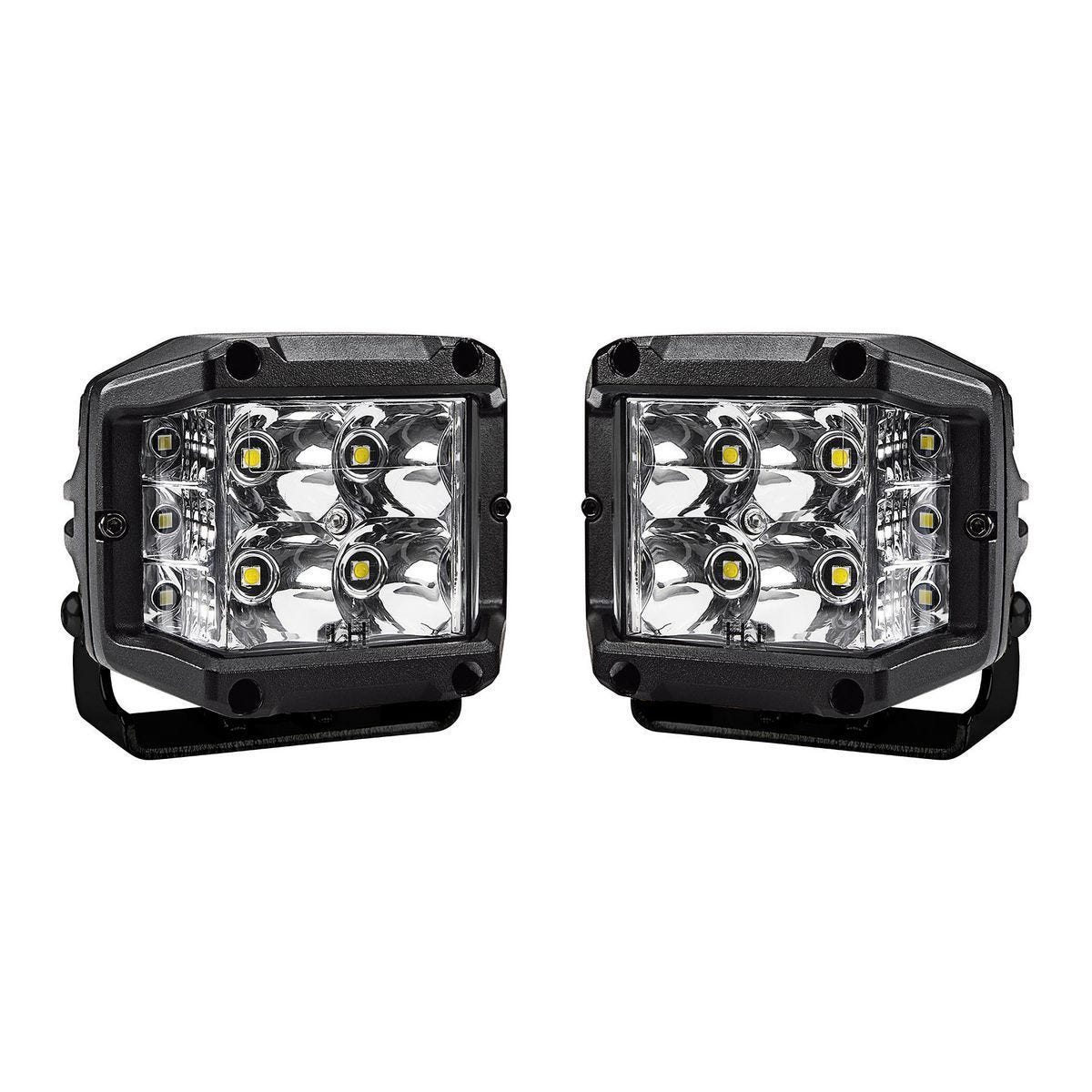 Focos LED Spot de 3 pulgadas con luz lateral, par | 57538