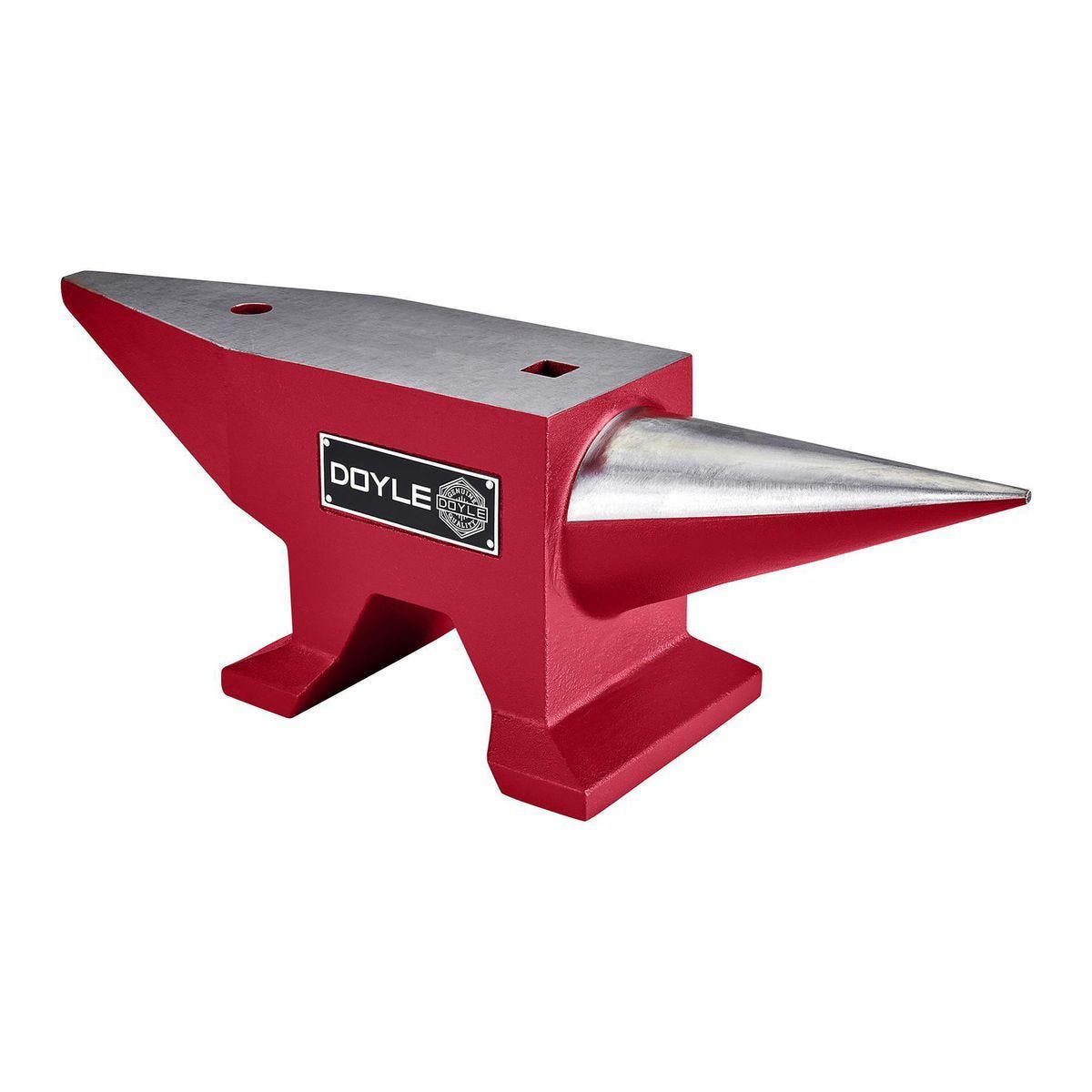 Yunque de acero fundido de 65 lb DOYLE, con agujeros hardy y pritchel | 58924