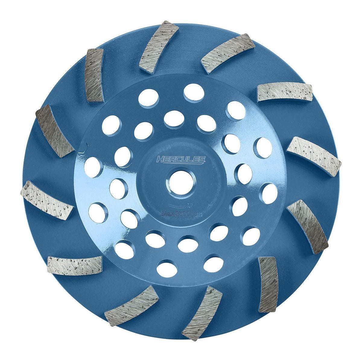 Rueda de copa turbo segmentada de diamante de 7 pulgadas para concreto y mortero | HA217-4