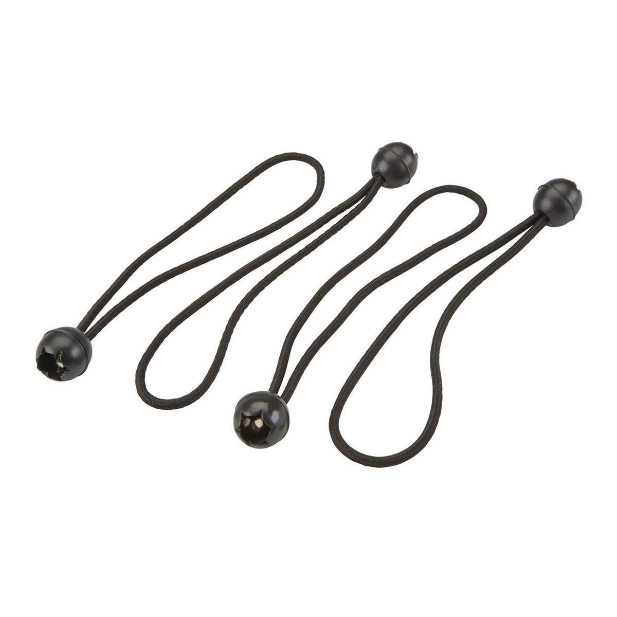 Juego de 4 cuerdas elásticas con bolas para organizar y sujetar | 47302