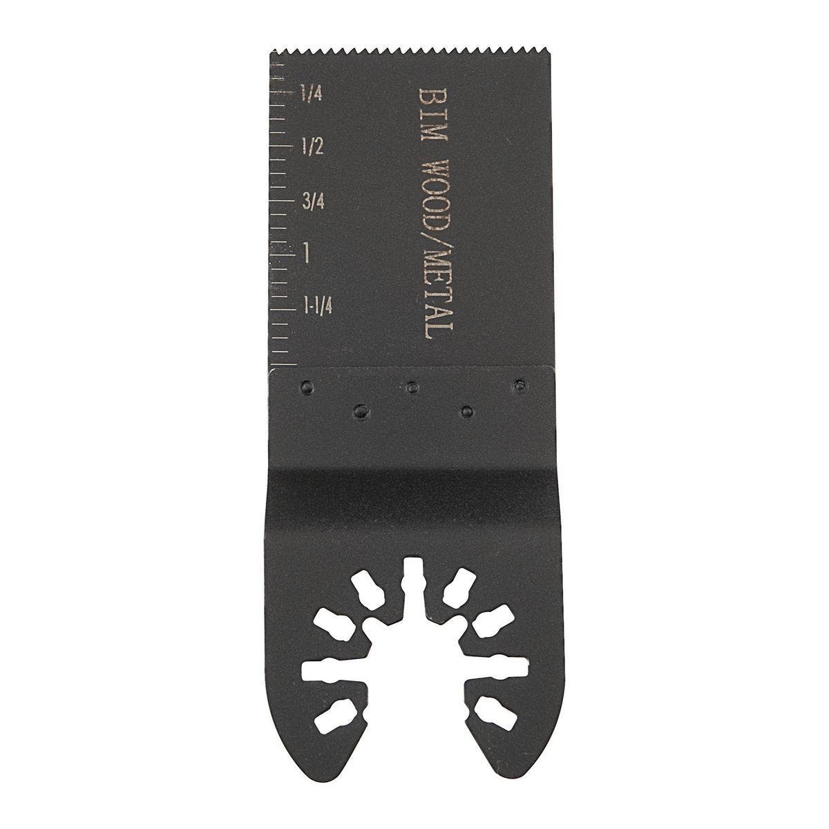 Hoja de inmersión bimetal de 1-1/8 pulgadas para herramientas oscilantes multiusos | 61812