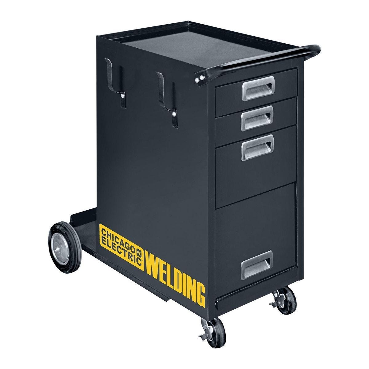 Gabinete para soldadura con carrito y capacidad de 286 lb | 61705