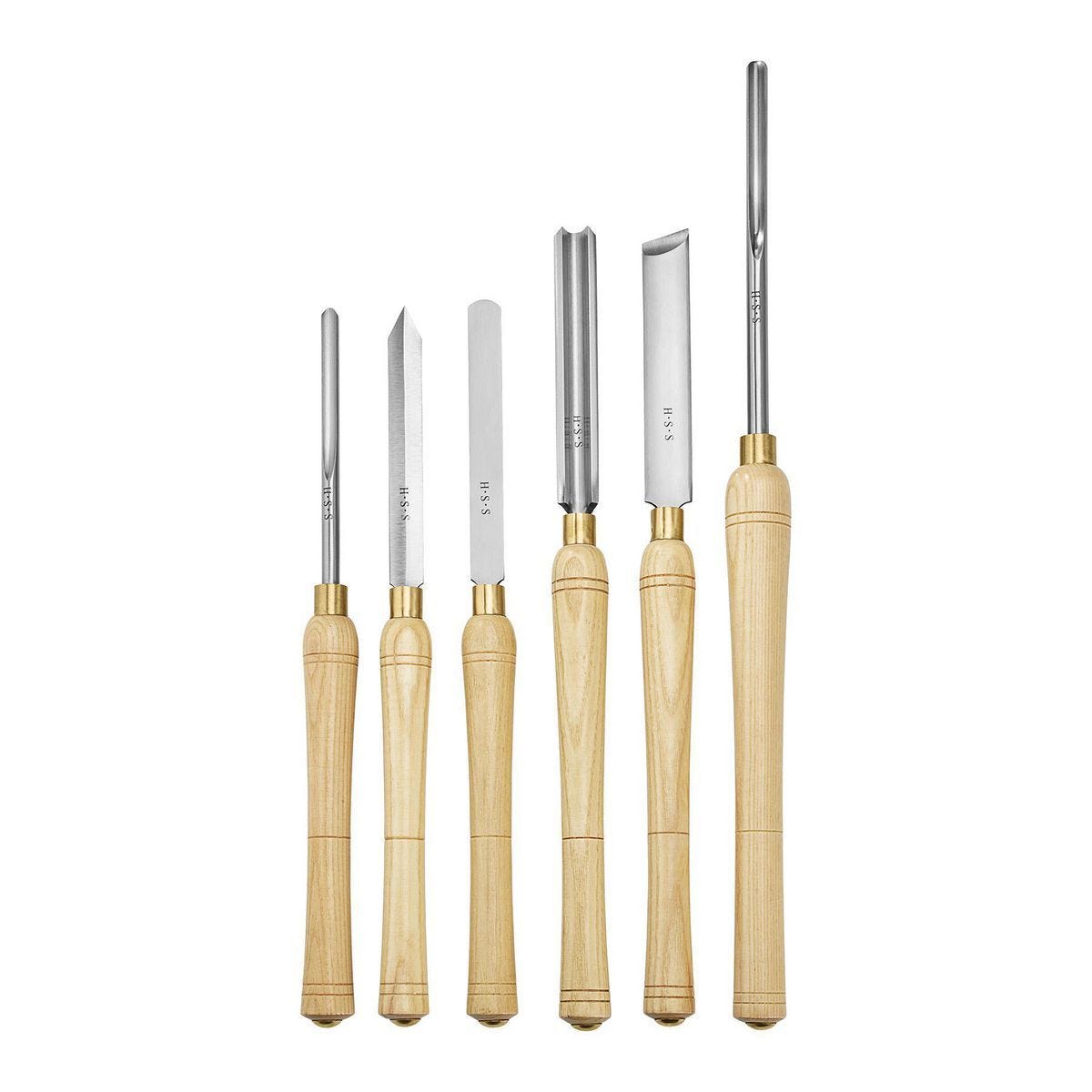 Juego de gubias para torno de alta performance BAUER, 6 piezas | 59644