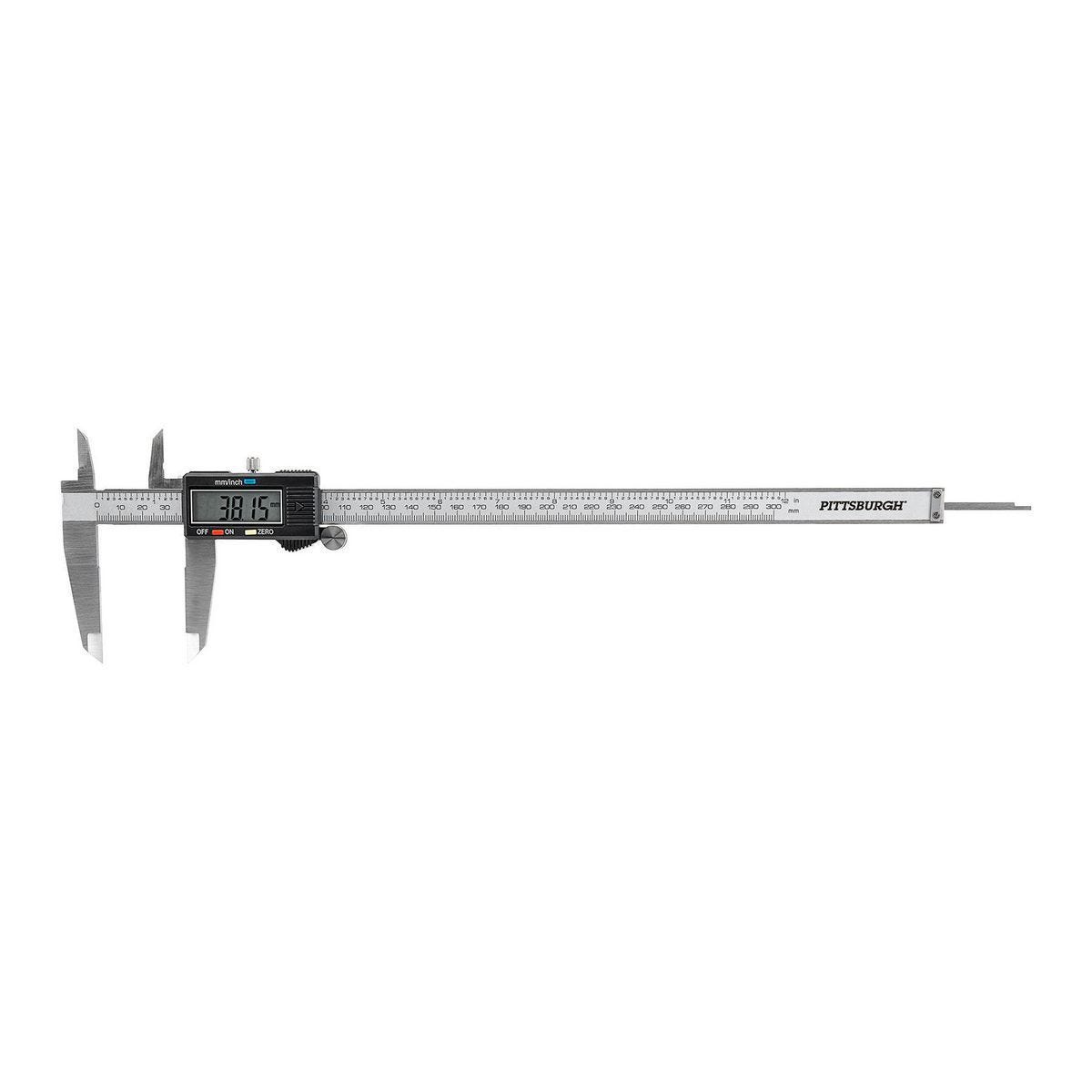 Calibrador digital de 12 pulgadas con pantalla LCD y precisión de 0.001 pulgadas | 58231