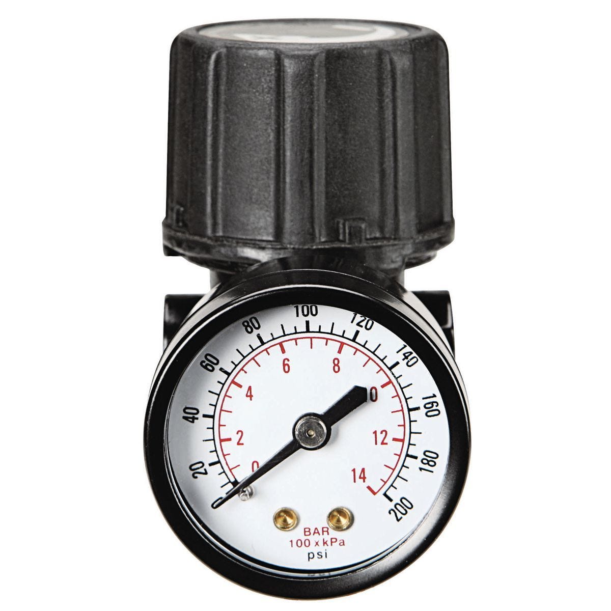 Regulador de aire con manómetro de 1/4 pulg. NPT para herramientas neumáticas | 68223