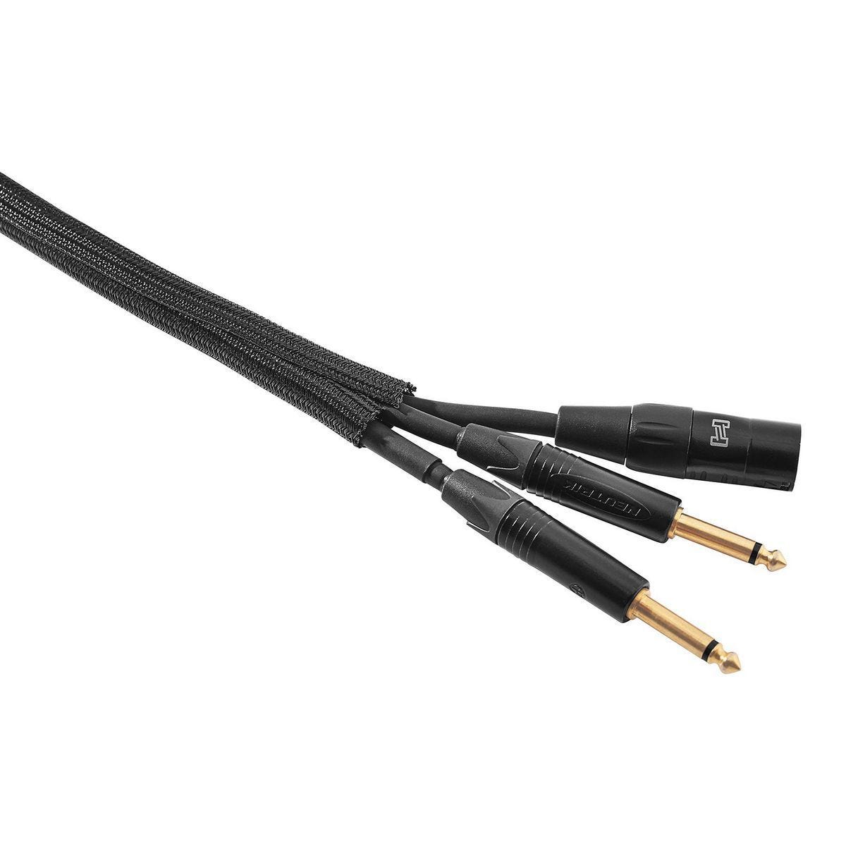 Tubo protector para cables de 1/2 pulgada x 25 pies, manguera organizadora | 70059